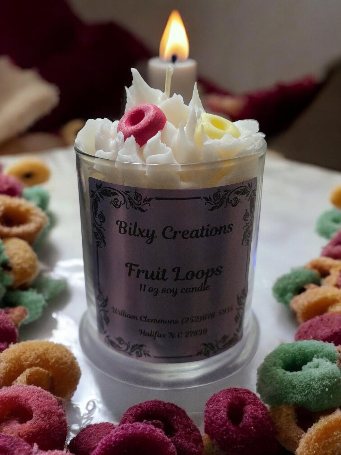 10 oz Fruit Loop Candle.